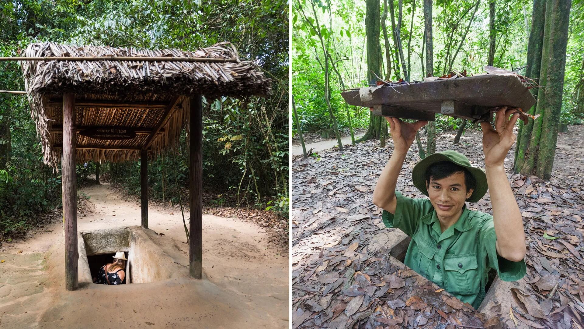 Cu Chi Tunnels - Vietnam Moslem tour 10 days