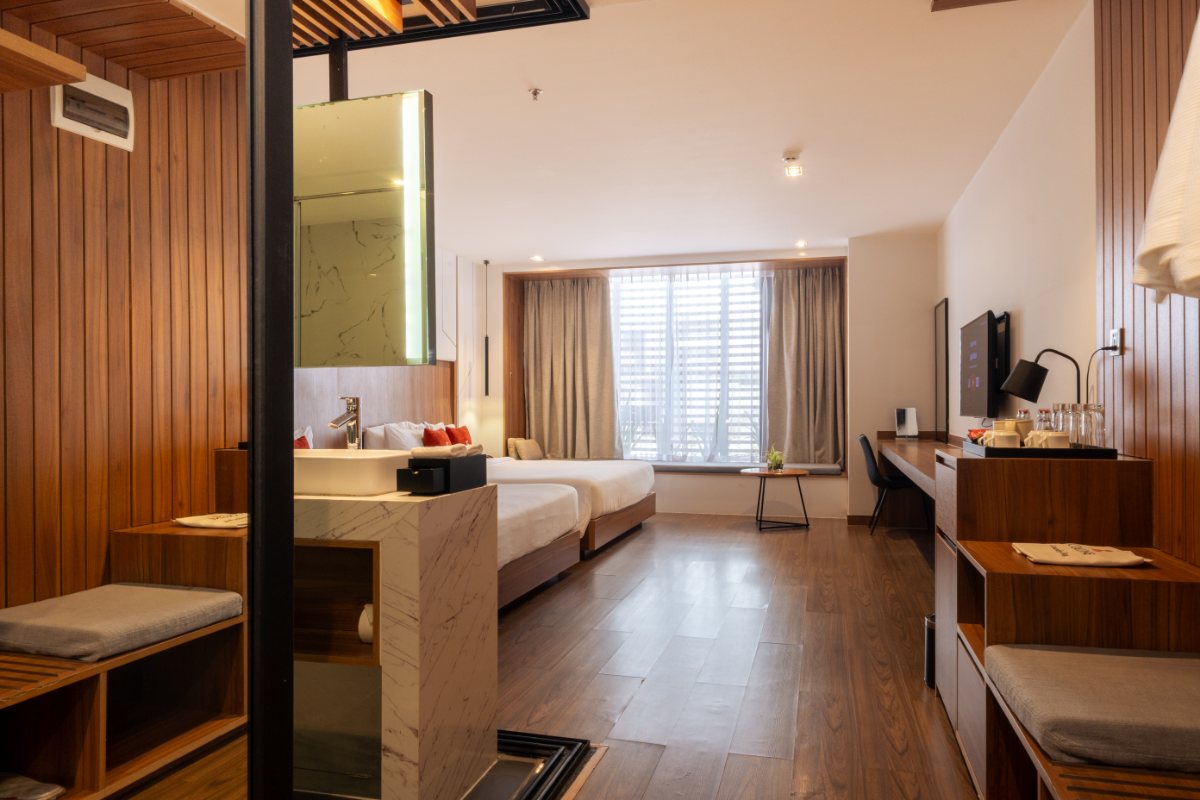 Deluxe Family room at Colline Dalat