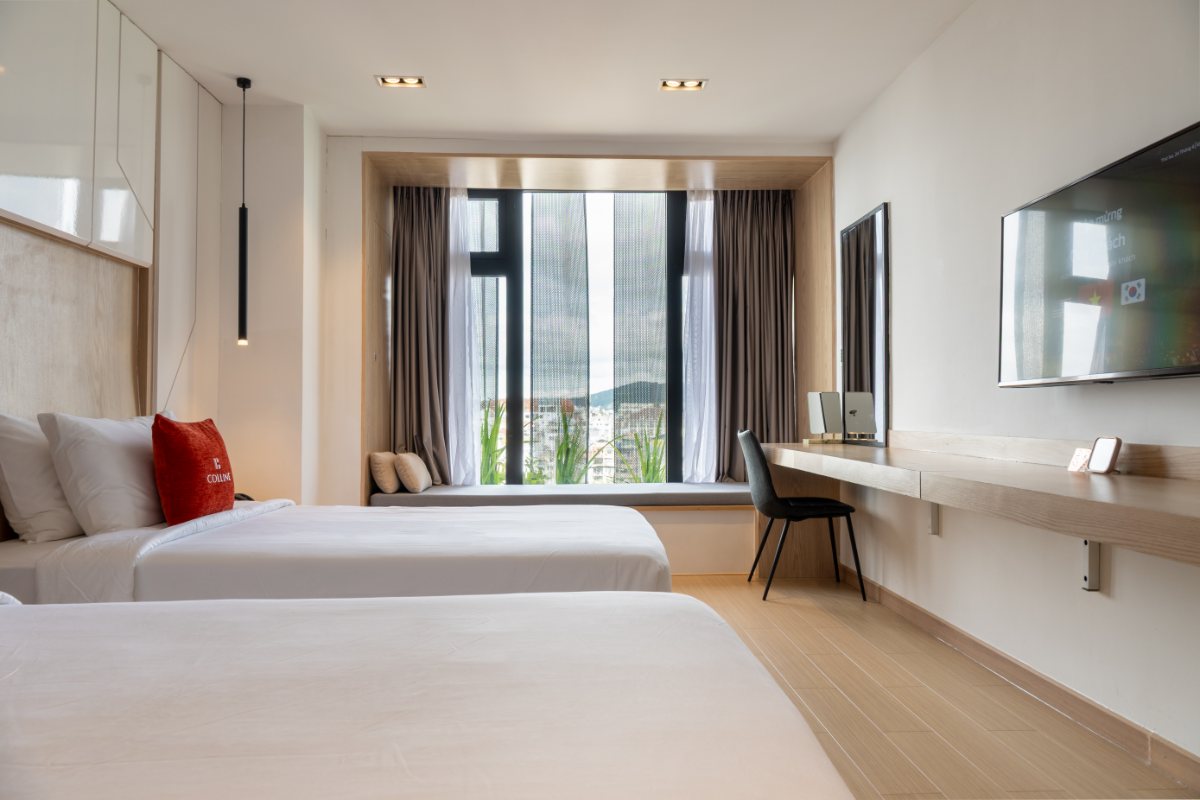 Premier Deluxe room at Colline Dalat
