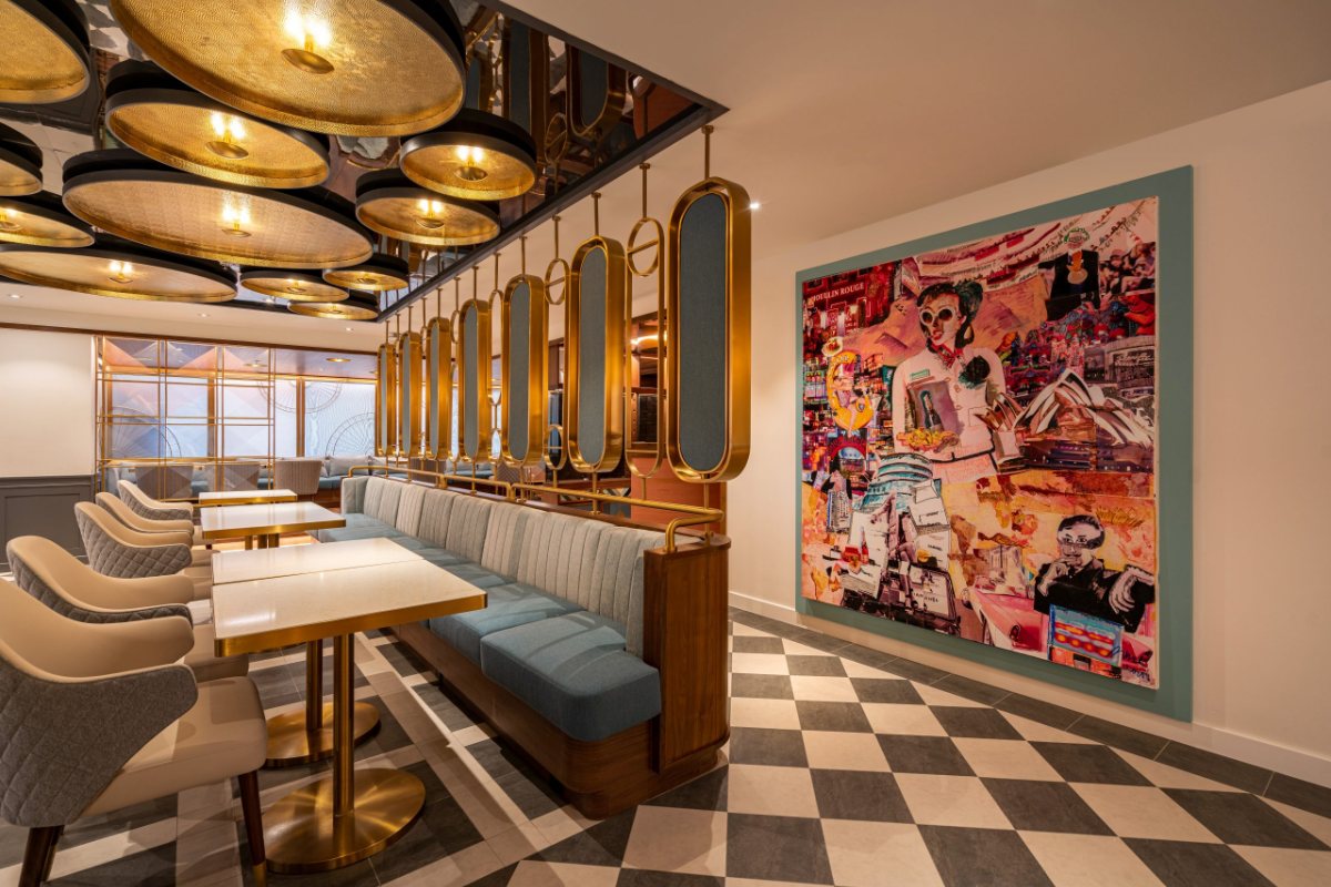 Fusion Original Saigon Centre Seating area at Miss Thu restaurant, Fusion Original Saigon Centre