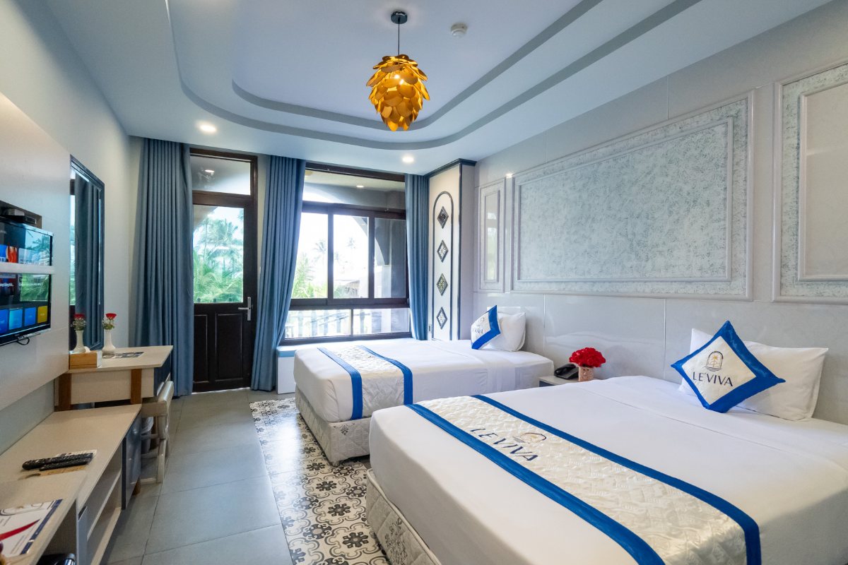 Deluxe Garden View Twin room at Le Viva Resort Mui Ne