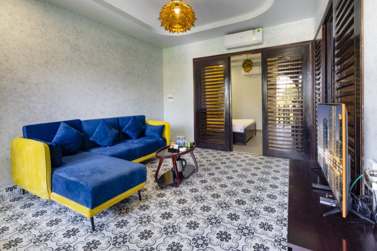 Bedroom of the family room at Le Viva Resort Mui Ne