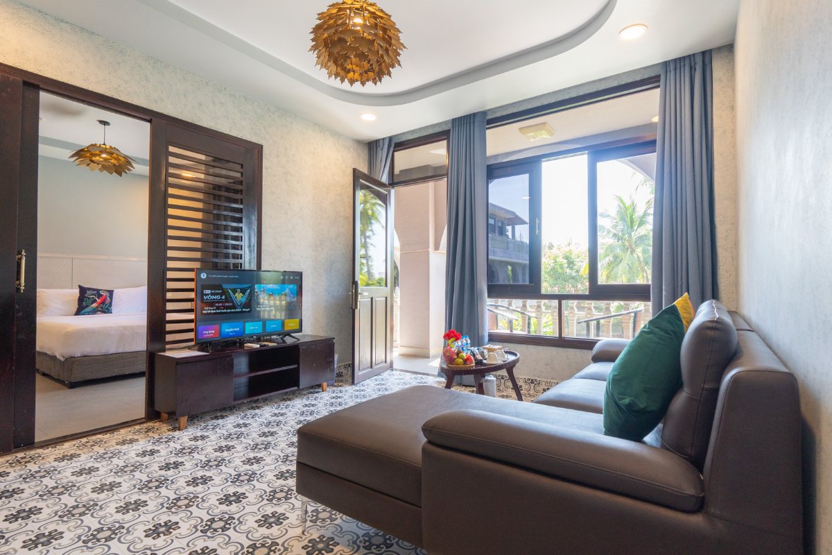 Second bedroom of the family room at Le Viva Resort Mui Ne
