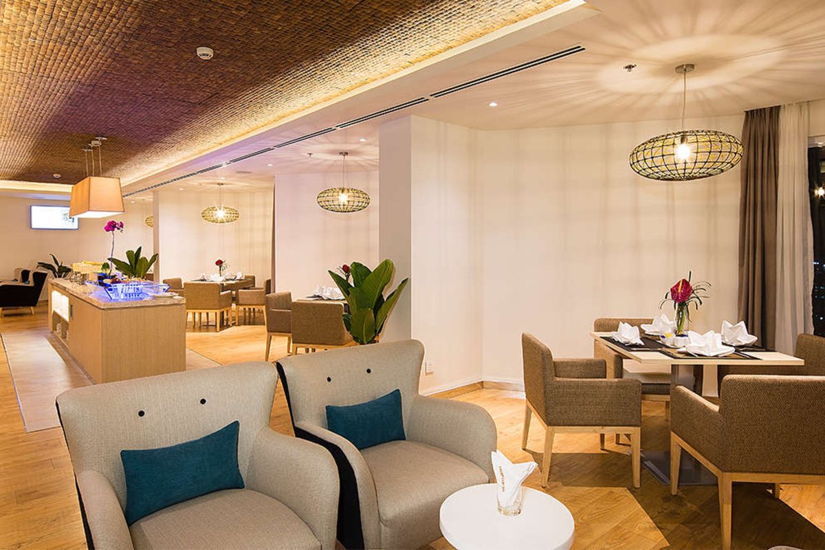 Lobby lounge at Liberty Central Nha Trang