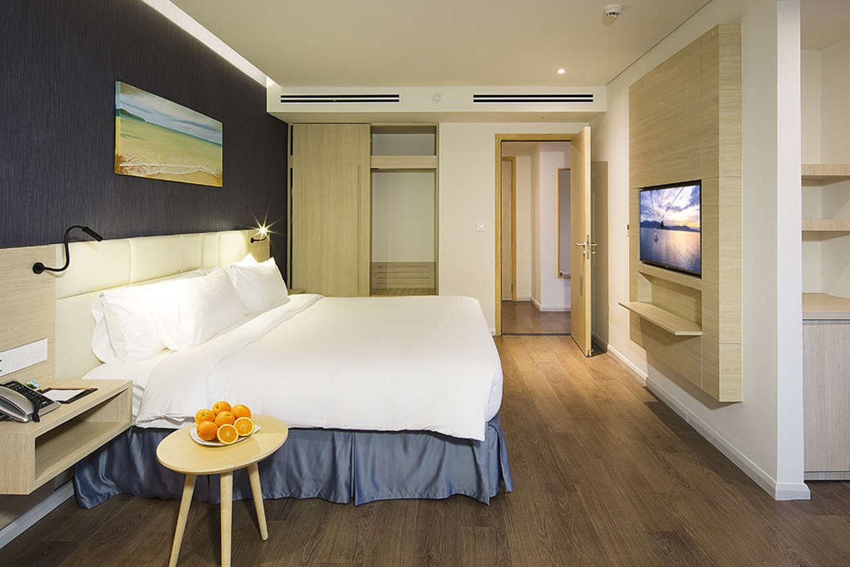 Bedroom of the Liberty Central Suite at Liberty Central Nha Trang