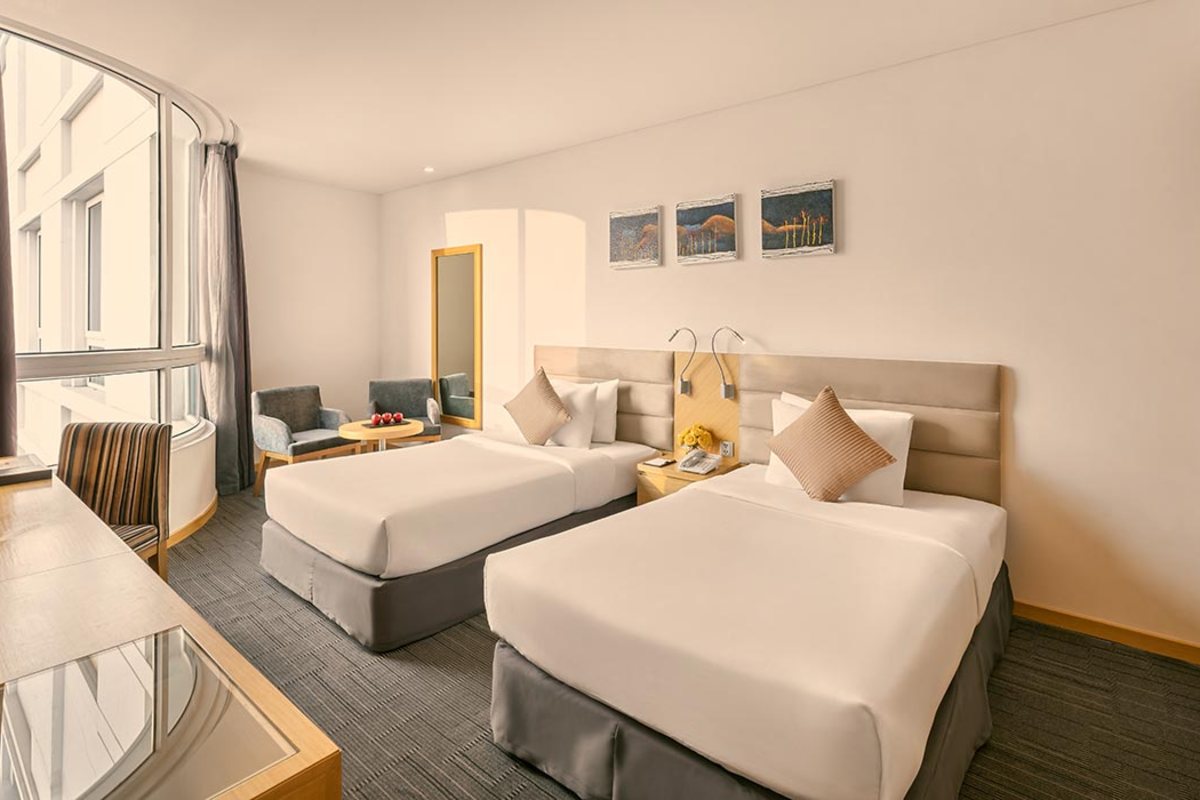 Premier Deluxe twin room at Liberty Central Saigon Centre