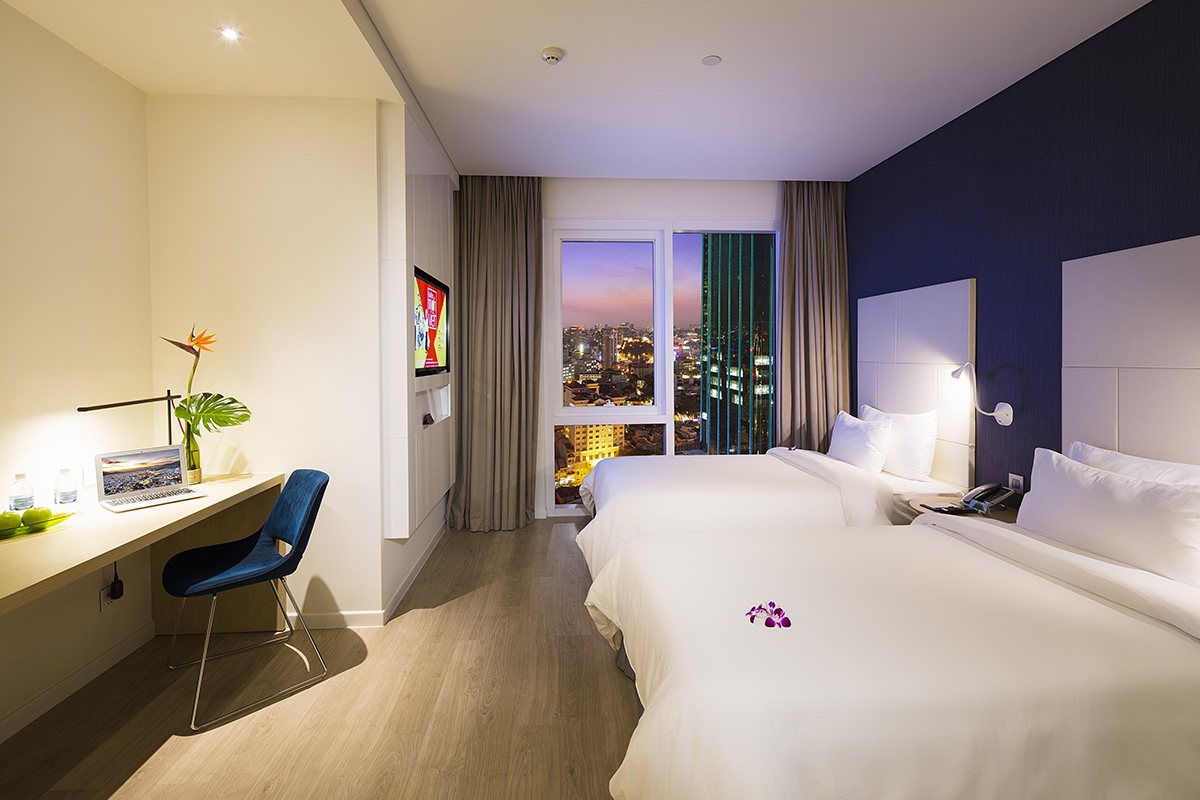 Deluxe room at Liberty Central Saigon Riverside