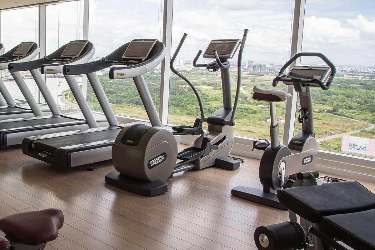 Fitness centre at Liberty Central Saigon Riverside