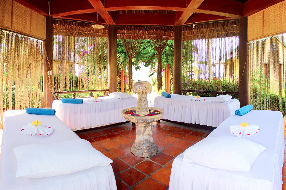 Spa pavilion at Little Mui Ne Cottages