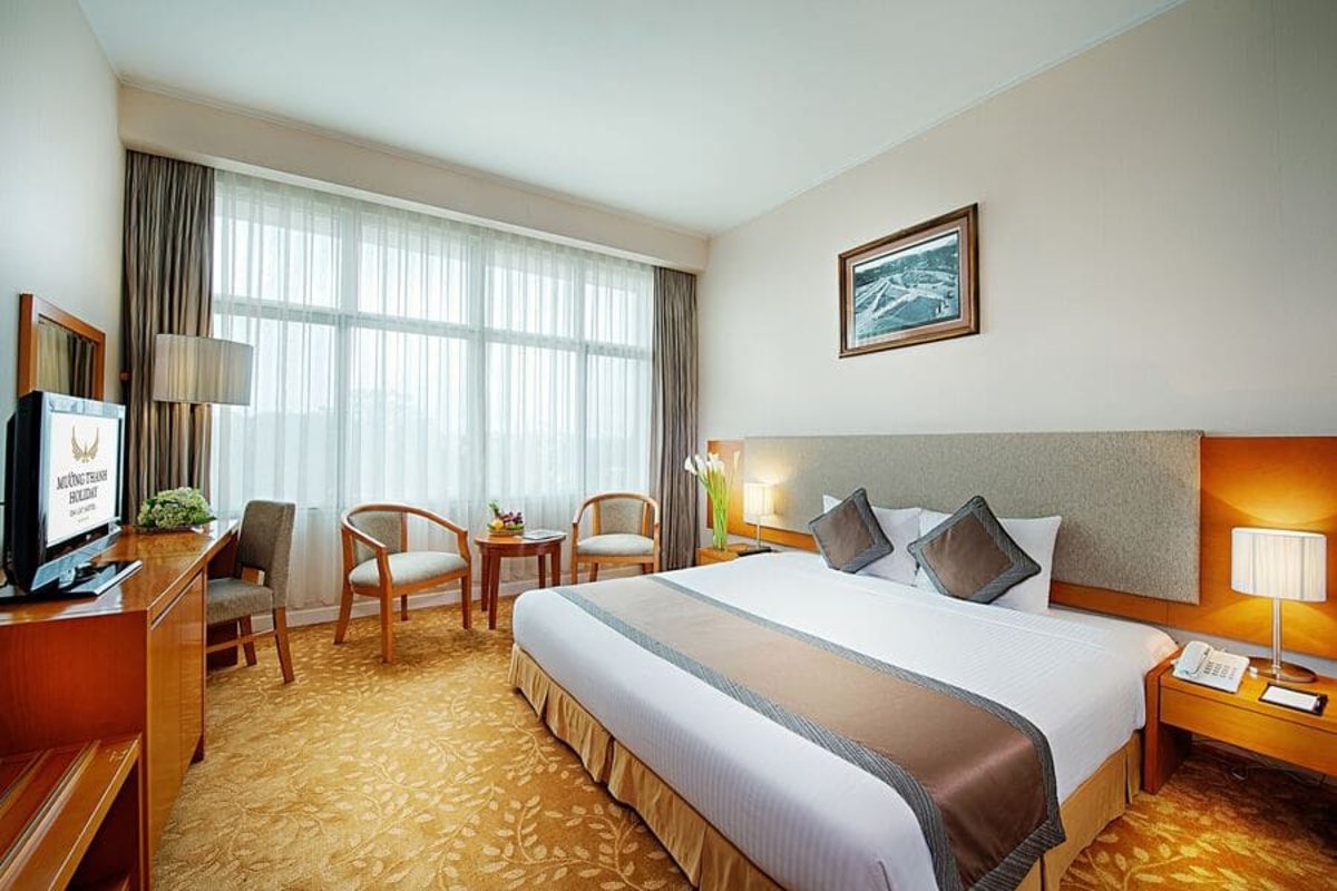 Double room at Muong Thanh Holiday Dalat