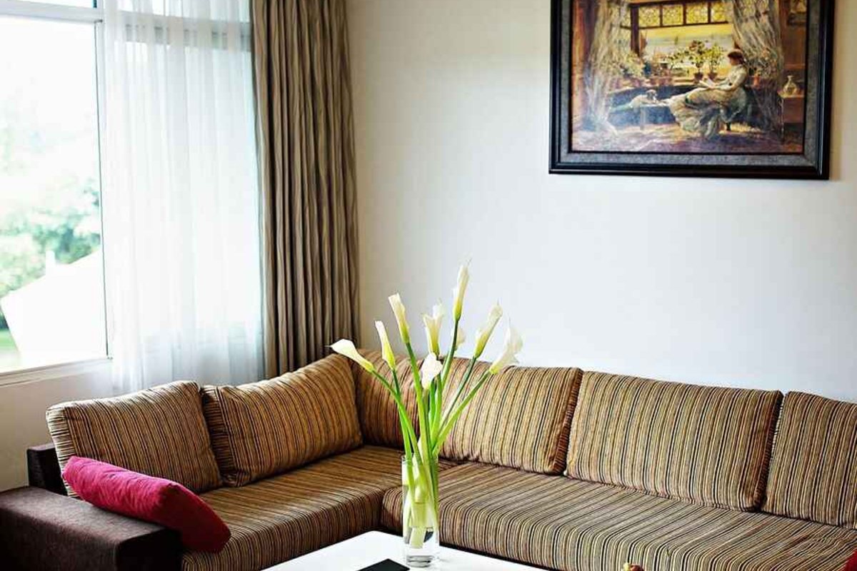 Sitting area in a family room at Muong Thanh Holiday Dalat