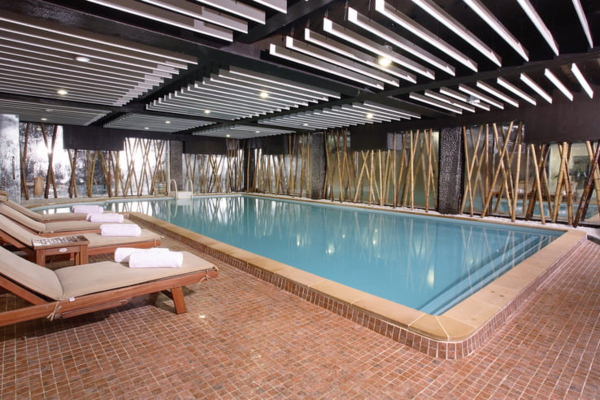Muong Thanh Holiday Dalat Hotel Indoor swimming pool at Muong Thanh Holiday Dalat