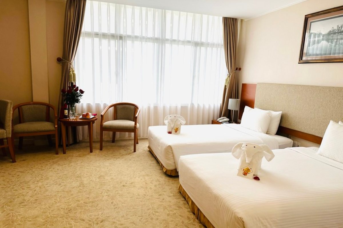 Superior Twin room at Muong Thanh Holiday Dalat