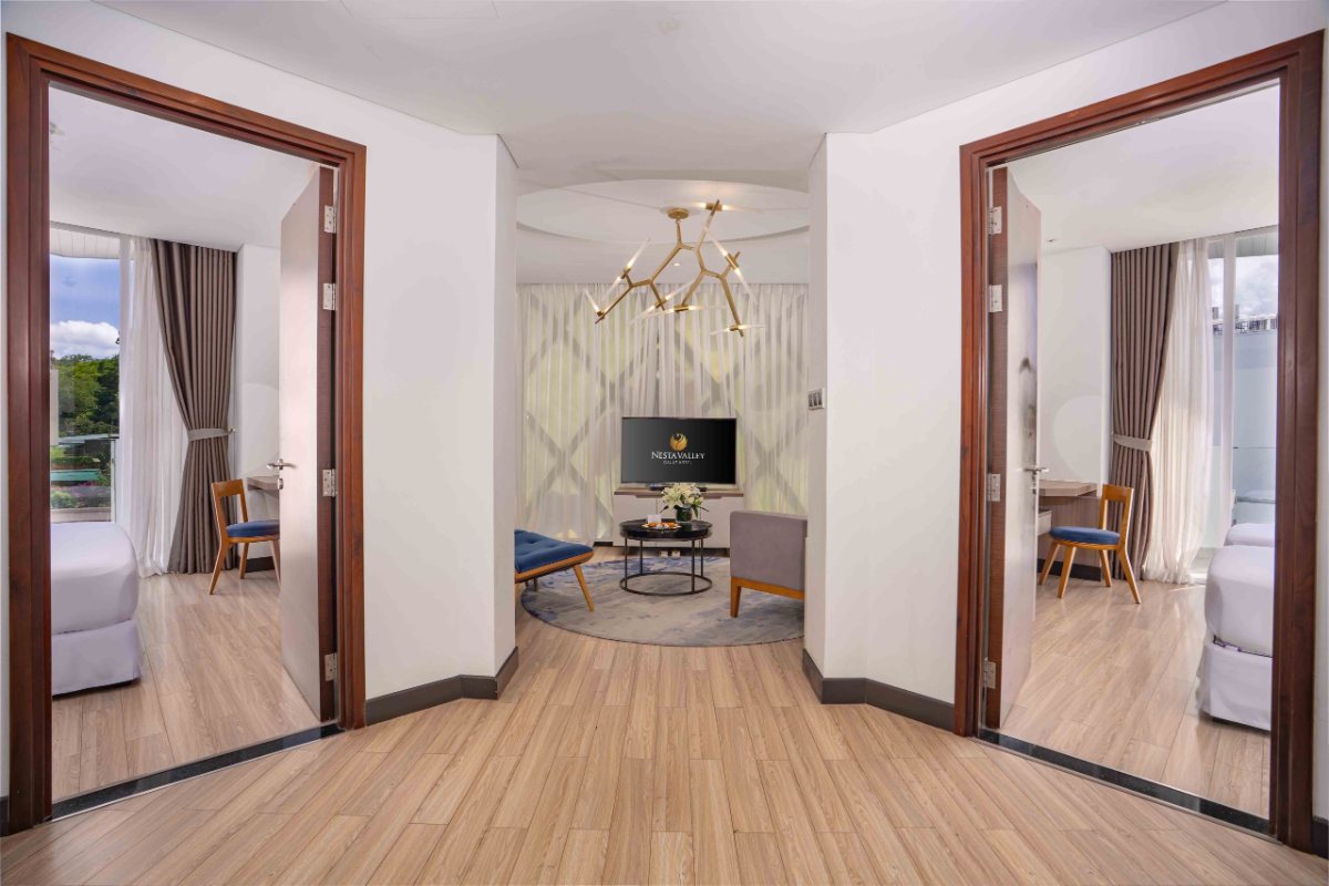 Family Suite interior at Nesta Valley Dalat