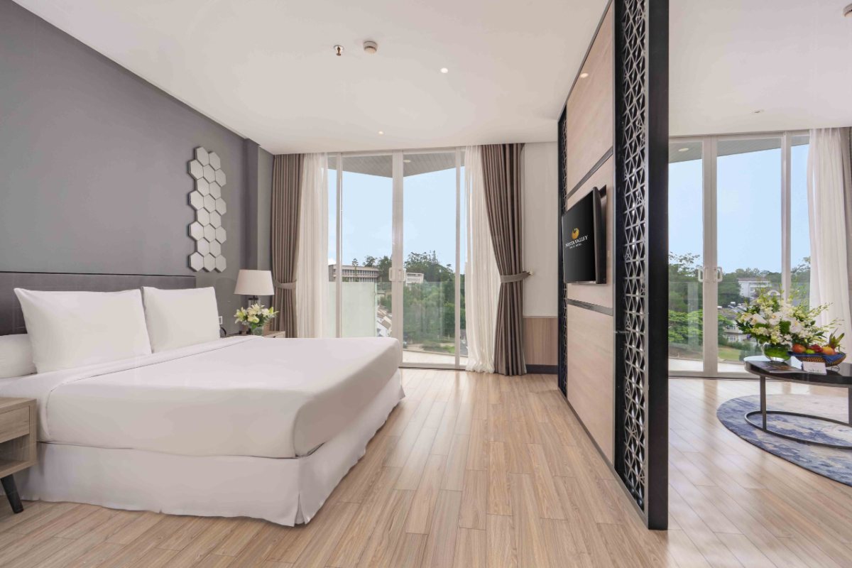 Premium Deluxe room at Nesta Valley Dalat