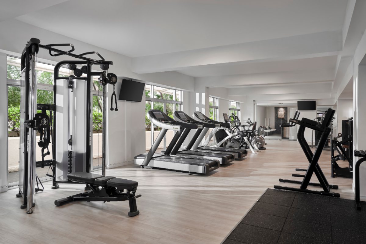 Fitness club at New World Saigon Hotel