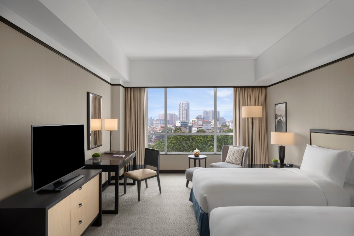 Premier Twin room at New World Saigon Hotel
