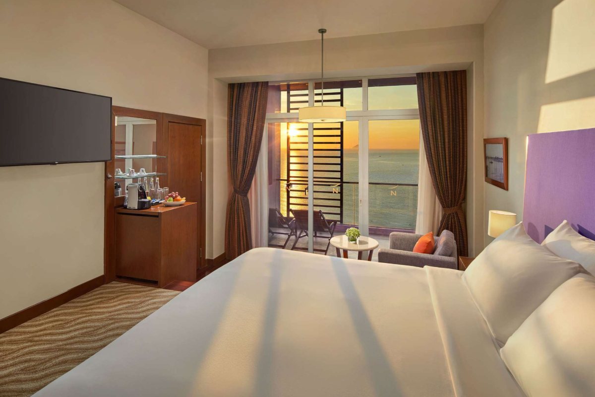 Executive room with ocean view at Novotel Nha Trang