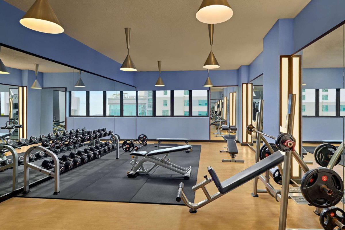 Fitness centre at Novotel Nha Trang