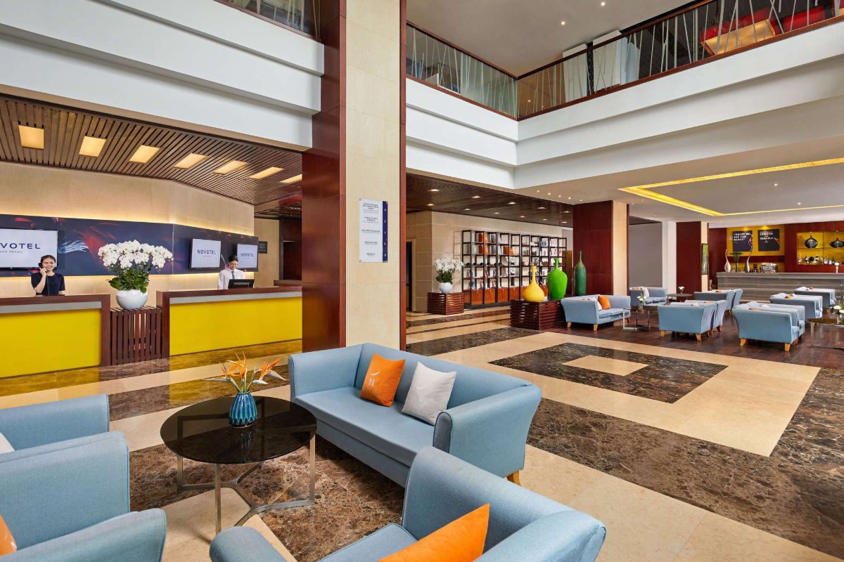 Lobby lounge at Novotel Nha Trang