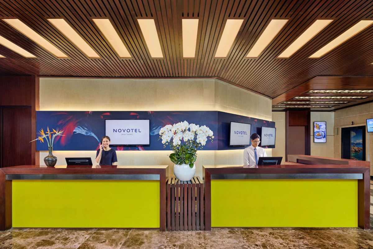 Reception at Novotel Nha Trang