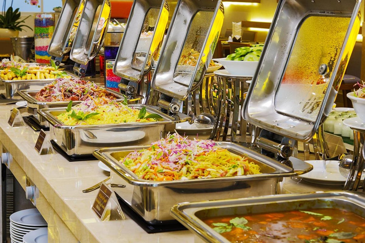Breakfast buffet at Rosaka Nha Trang Hotel