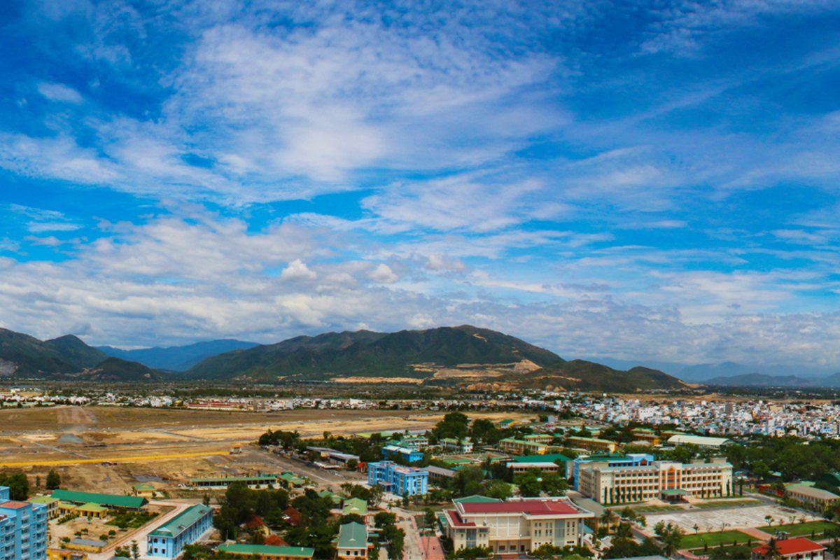 View over Nha Trang from Rosaka Nha Trang Hotel