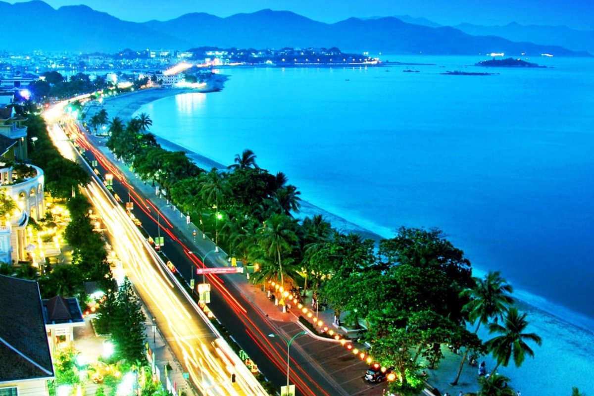 Rosaka Nha Trang Hotel Nha Trang Bay seen from Rosaka Nha Trang Hotel