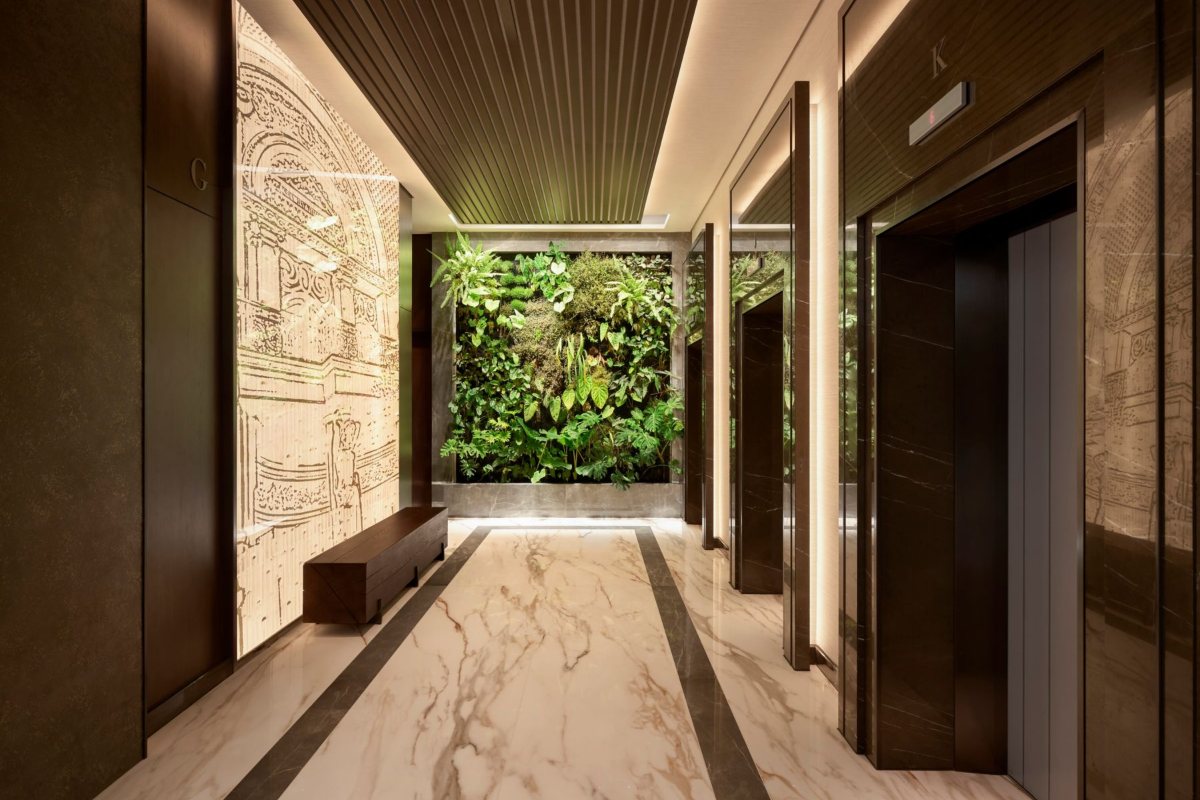 Sheraton Saigon Grand Opera Hotel Grand Opera Tower lobby at Sheraton Saigon Grand Opera Hotel