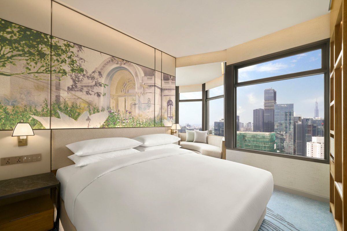 Suite bedroom at Sheraton Saigon Grand Opera Hotel