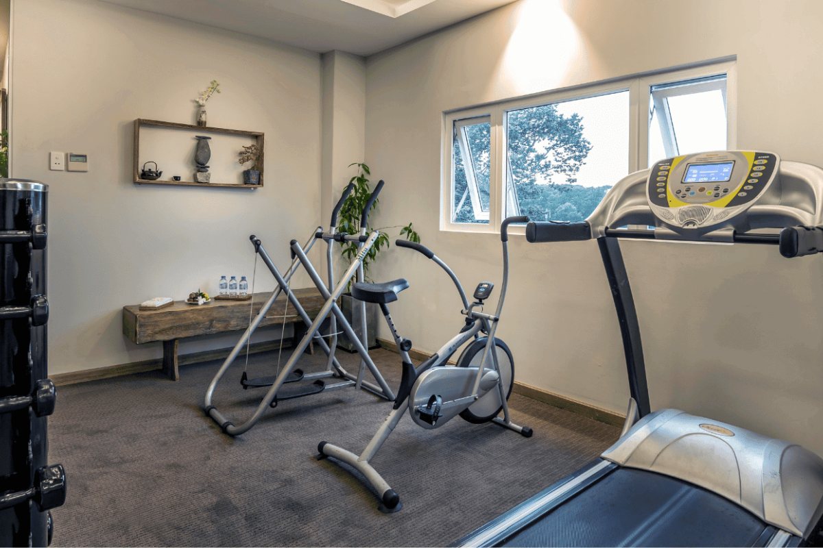 Fitness centre at Silverland Yen Hotel