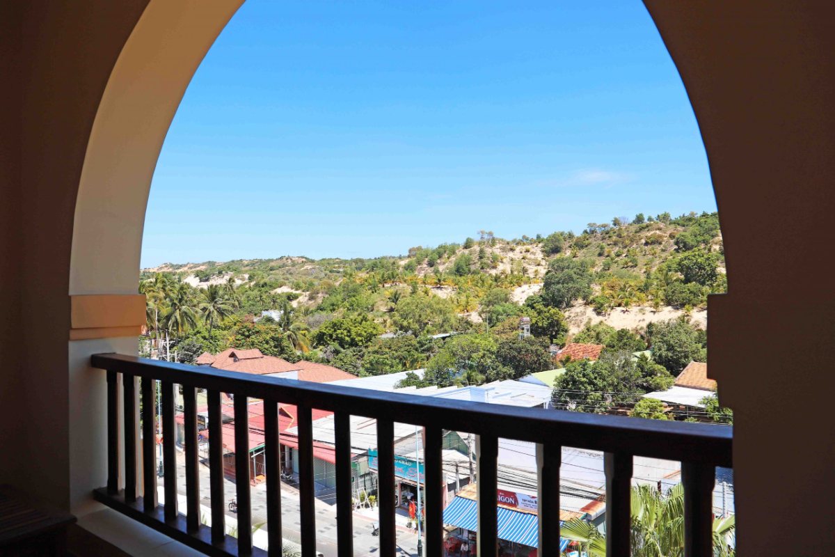 Hill view from the balcony of the Deluxe Hill View room at Sunny Beach Resort & Spa